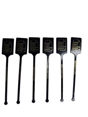 The Concourse Madison WI Swizzle Sticks Cocktail Stick Set Of 6 Souvenir